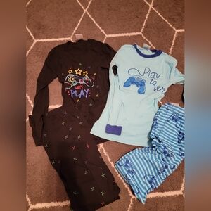 2 Pair Boys Pjs